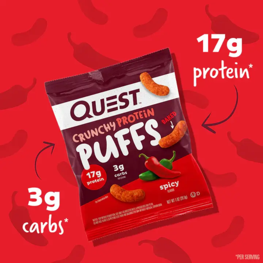 Quest Nutrition Puffs 10x28.5g Spicy