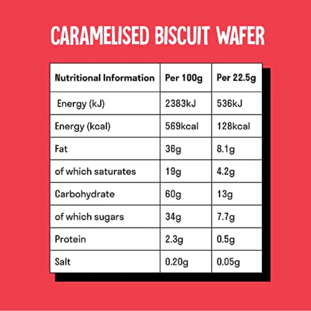 LoveRaw Vegan Cre&m Filled Wafer Bar 12x45g Caramelised Biscuit