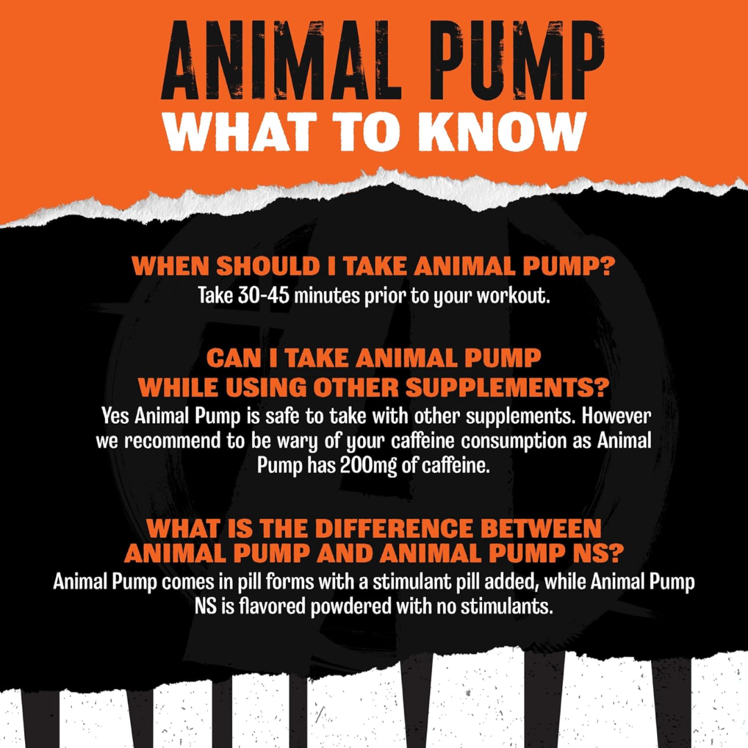 Animal Pump 30 Packs