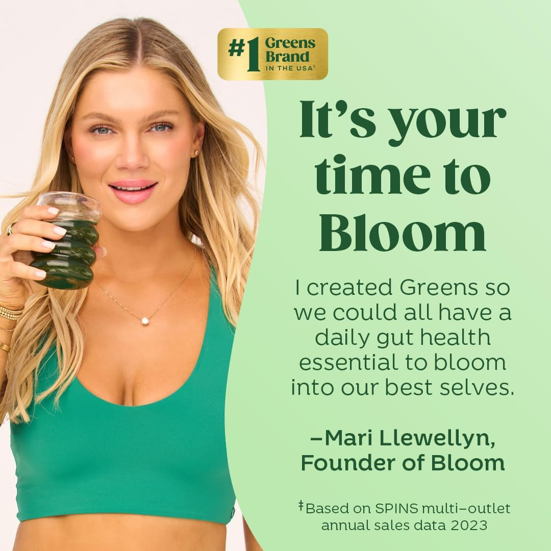 Bloom Greens 180g Strawberry Kiwi