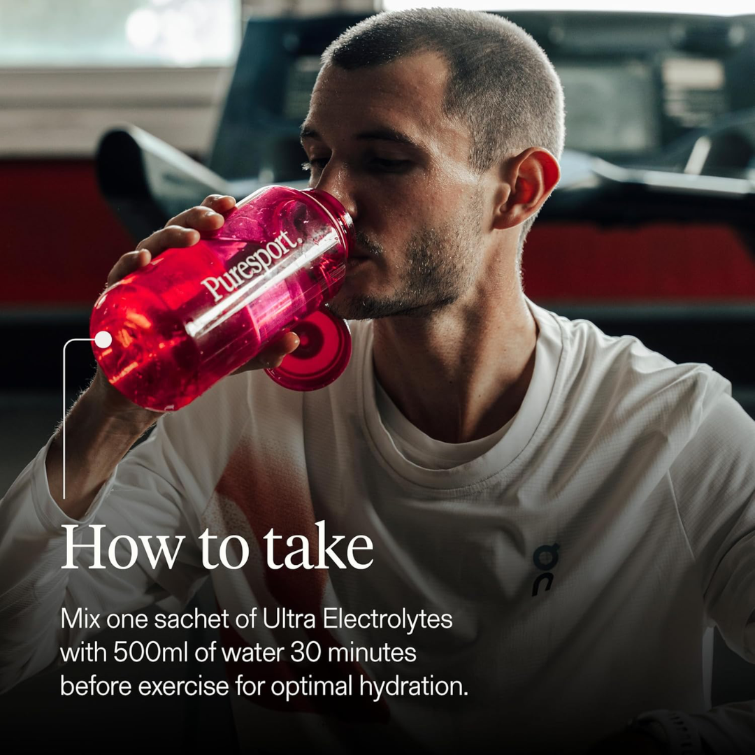 Puresport Electrolyte 15 Sachets Raspberry