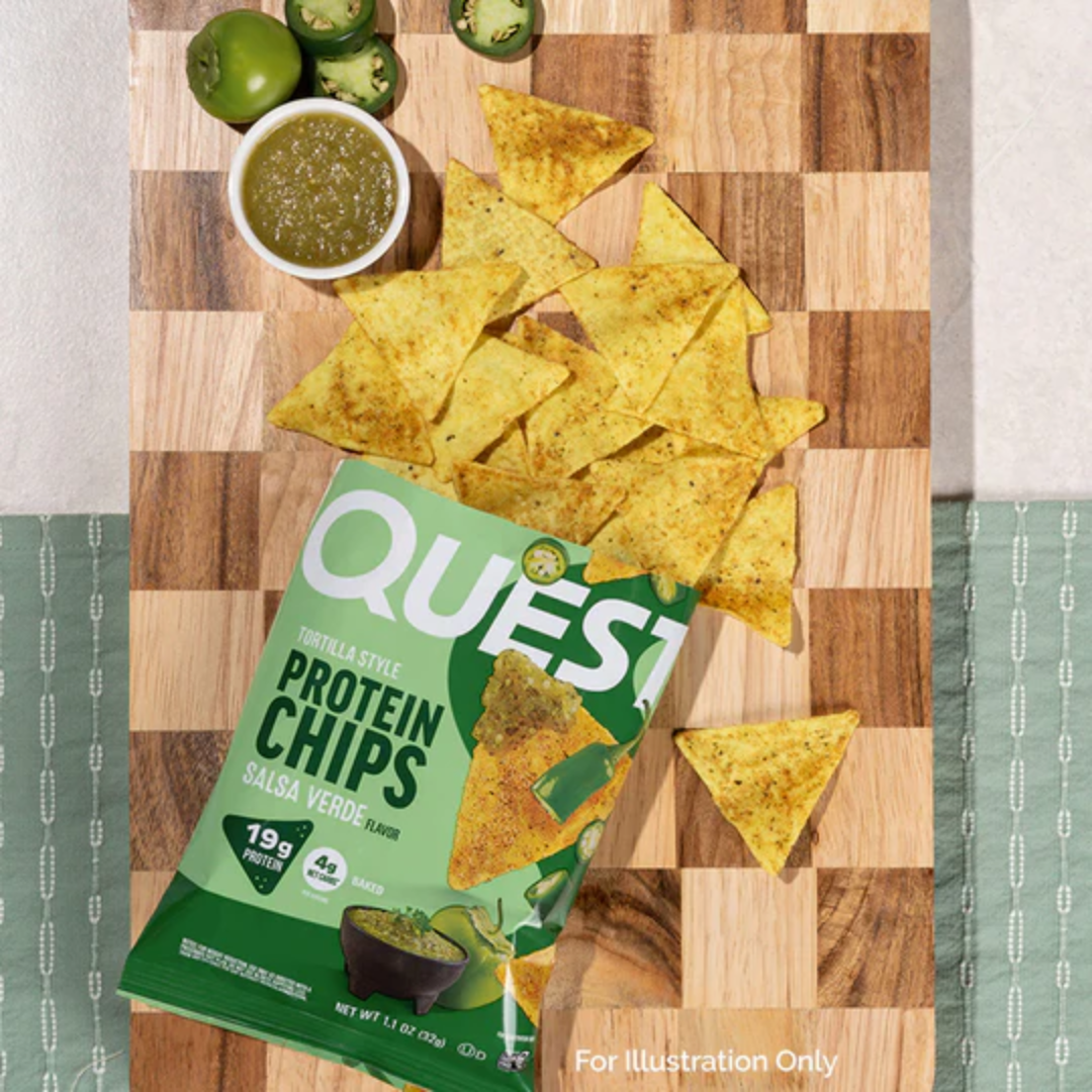 Quest Nutrition Protein Chips 8x32g Salsa Verde