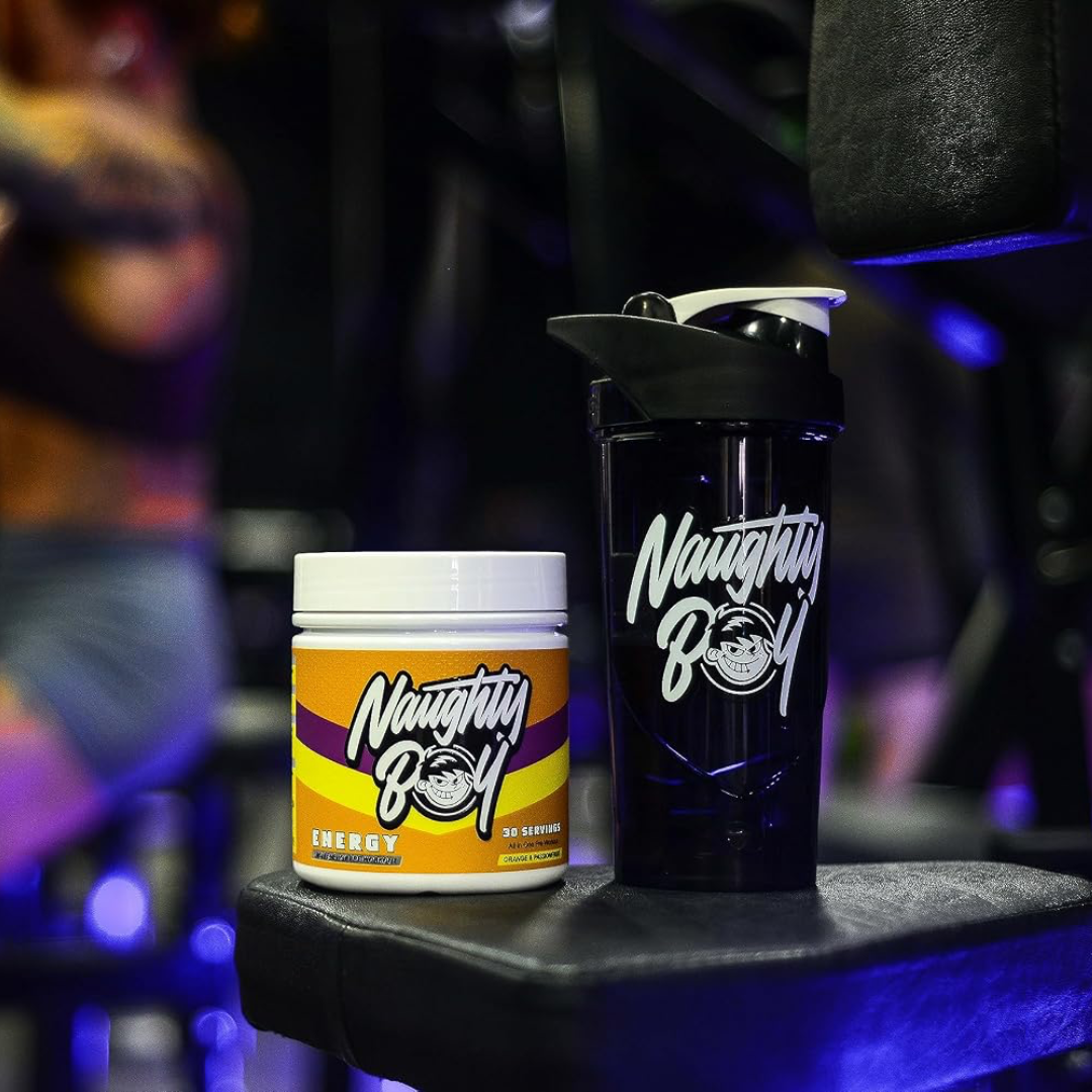Naughty Boy Energy 390g Orange & Passionfruit