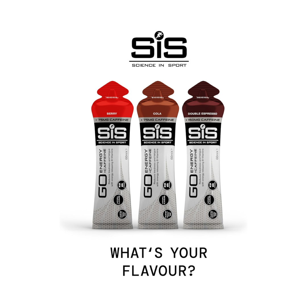 SIS (Science In Sport) Gel Go Energy + Caff 30x60ml Cola
