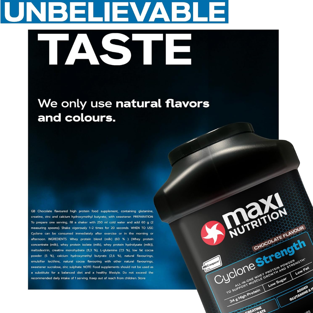 MaxiNutrition Cyclone Powder 1260g - Chocolate