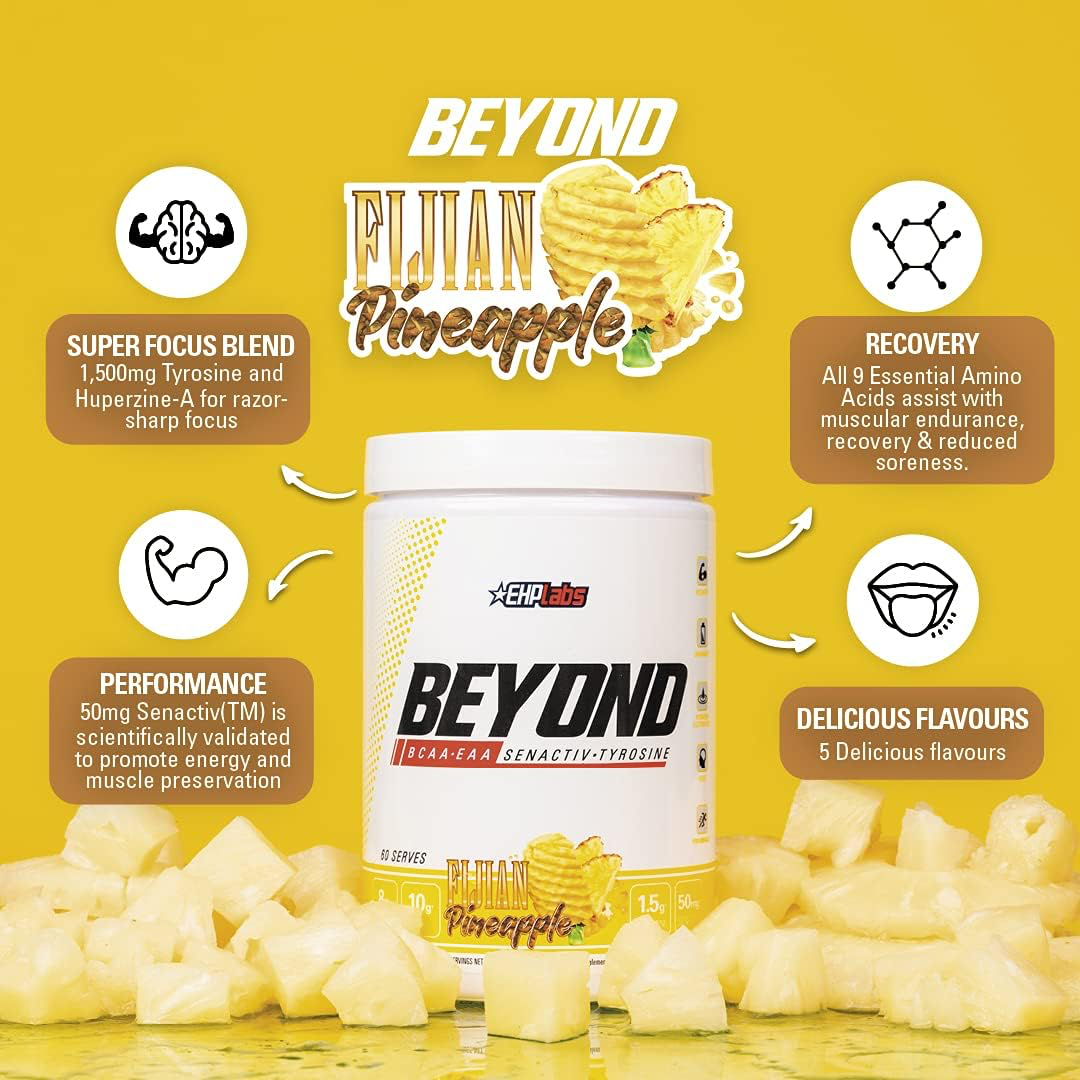 EHP Labs Beyond BCAA EAA 462g Fijian Pineapple