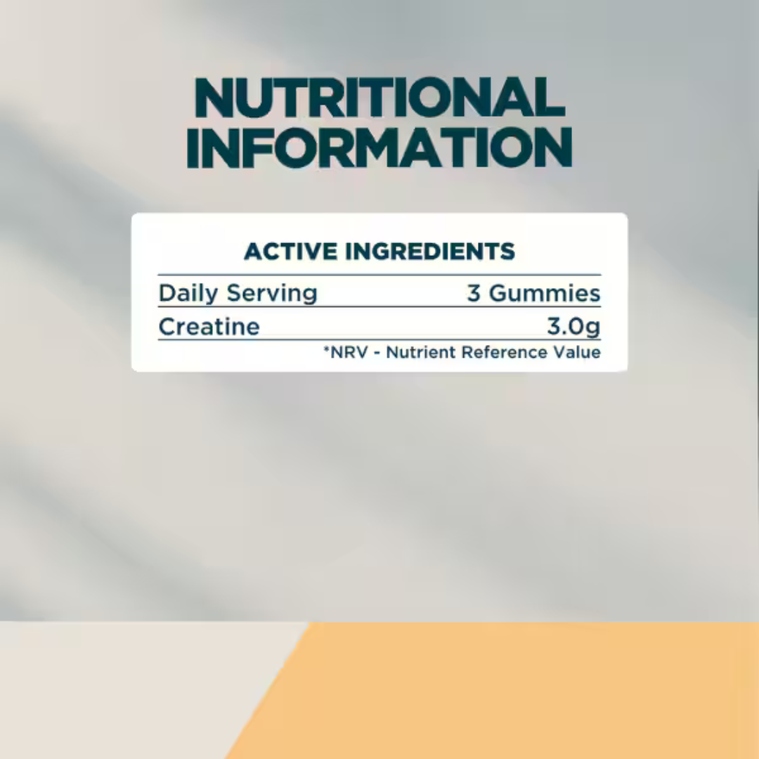 MyProtein Creatine Gummies 21 Gummies Lemon