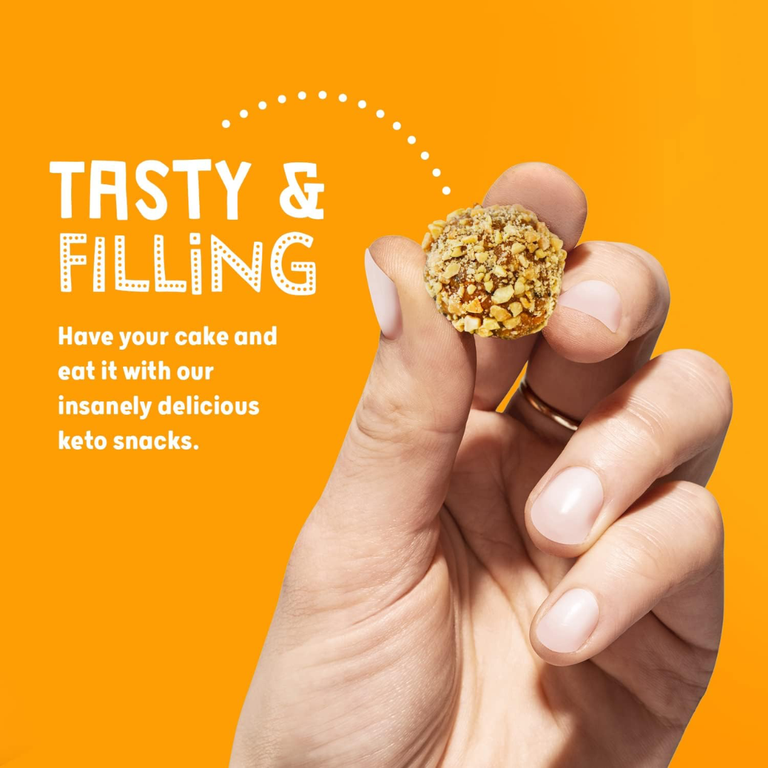 The Protein Ball Co Keto Ball Snack 20x25g Salted Caramel Blondies