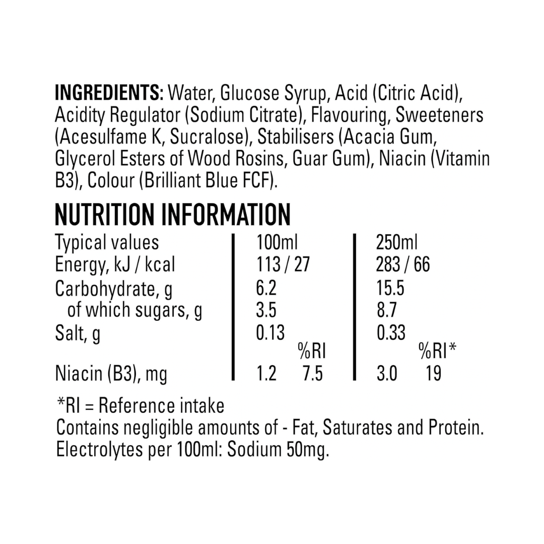Lucozade Sport 12x500ml Blue Force