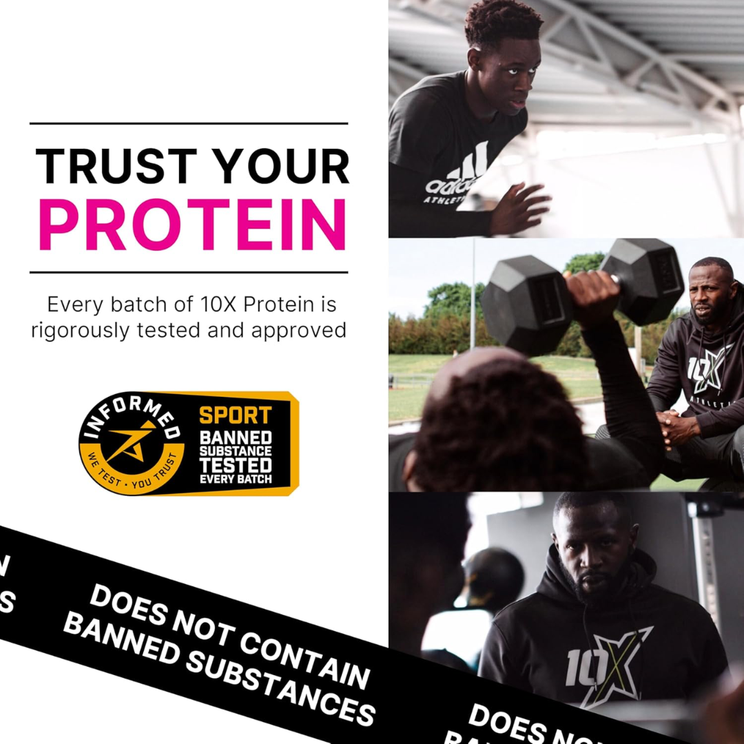 10X Athletic 10X Whey Protein 750g Vanilla Ice Cream