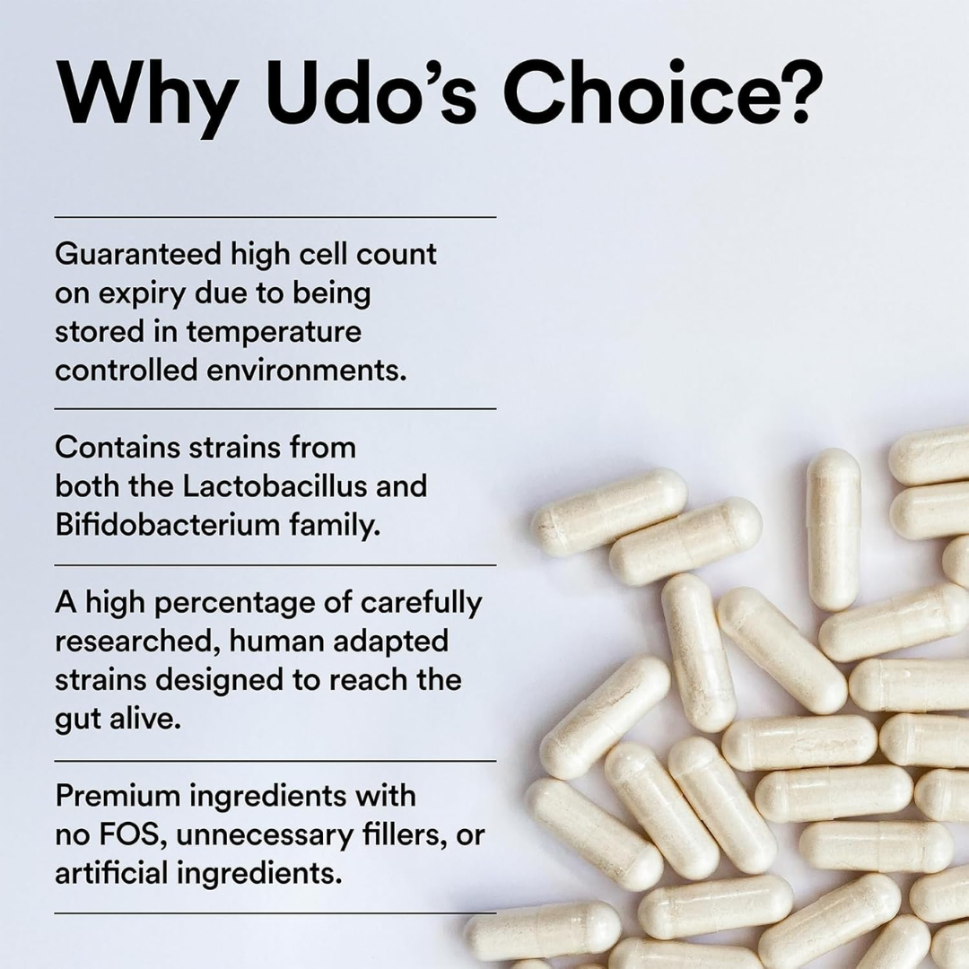 Udo's Choice Super 8 Microbiotics 30 Caps
