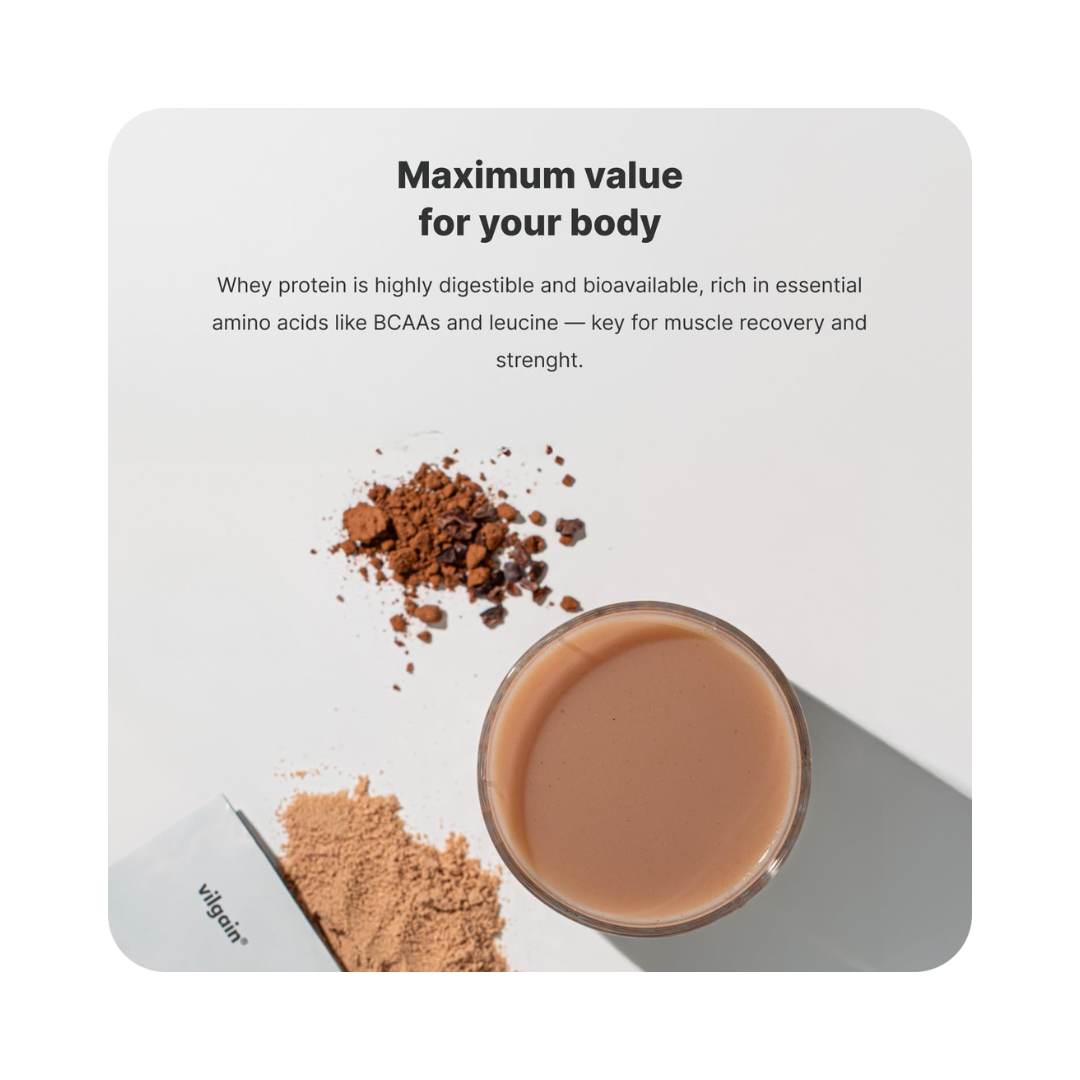 Vilgain Grass-fed Whey Protein 30g Chocolate