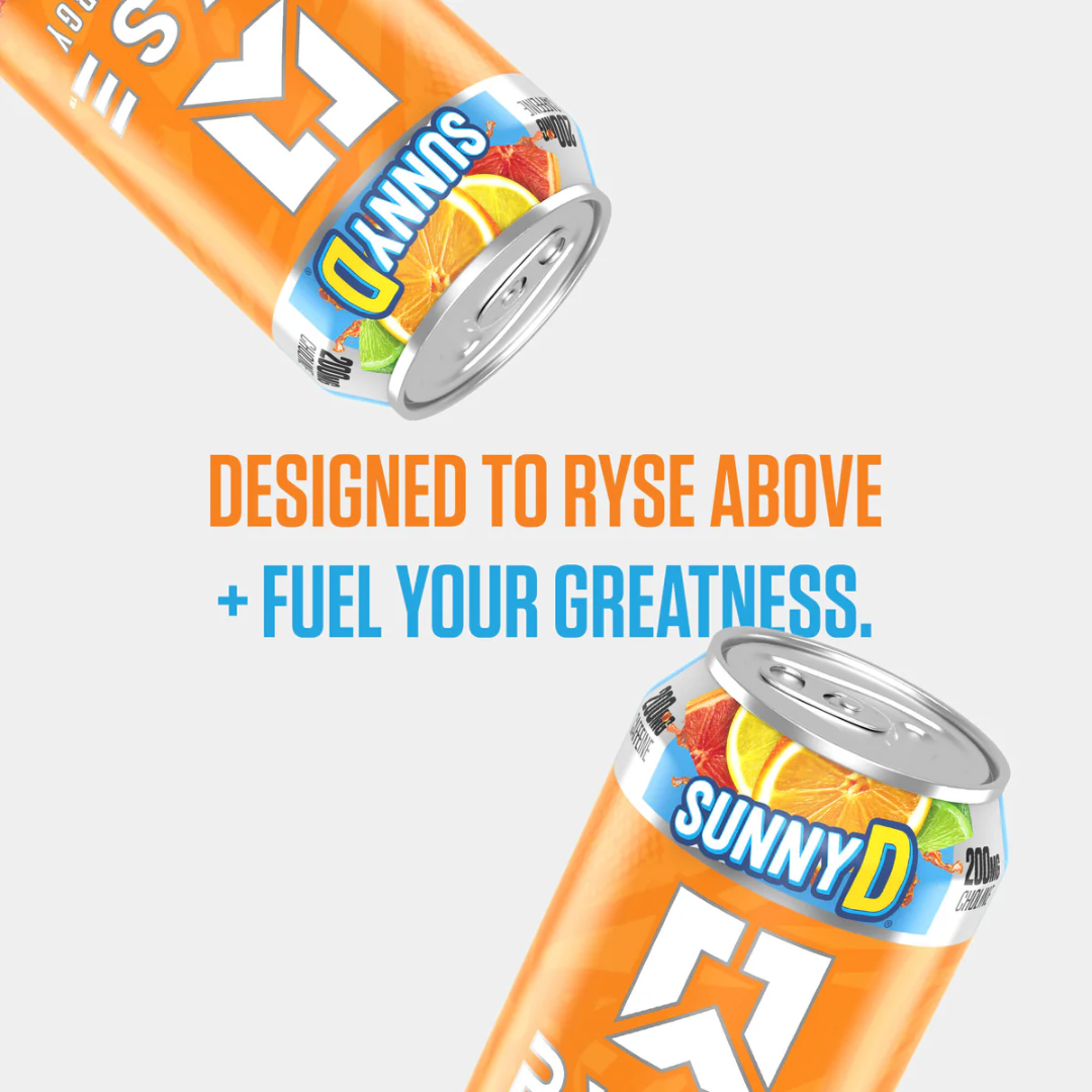 RYSE Fuel Energy 12x473ml Sunny D Tangy Original