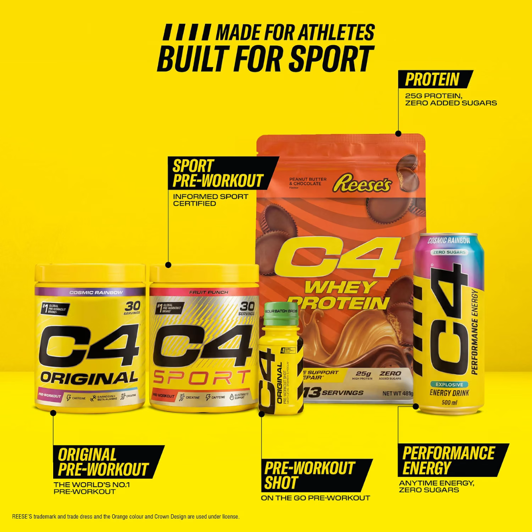 Cellucor C4 Protein RTD 12x330ml Reeses Peanut Butter Cup