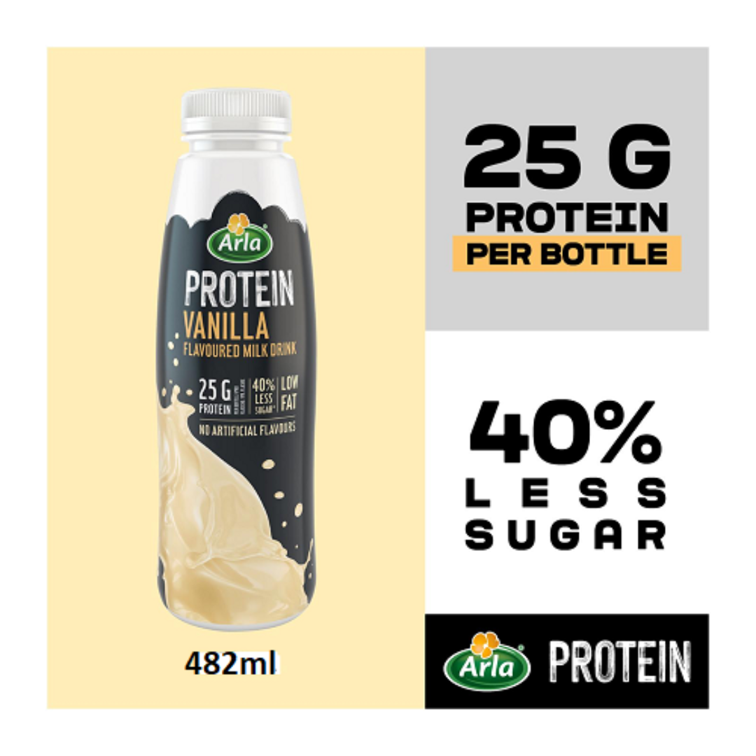 Arla Protein Protein Shake 8x482ml Vanilla