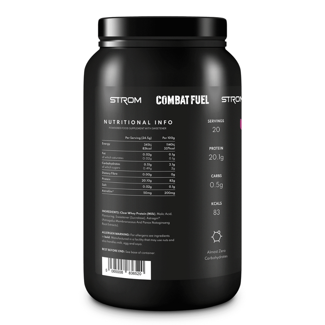 Combat Fuel Clear Whey Protein 490g Iron Brew - Limited Edition