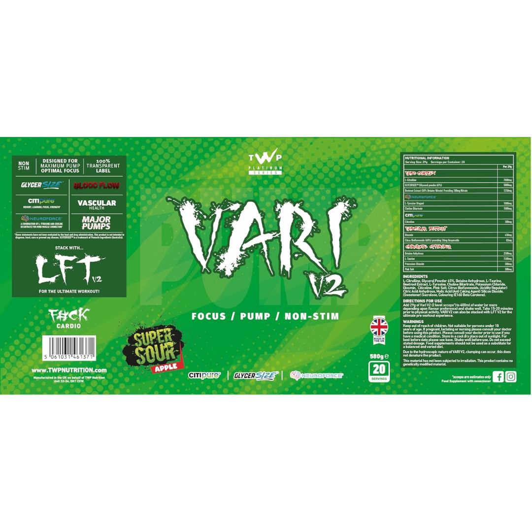 TWP Vari V2 580g Sour Apple