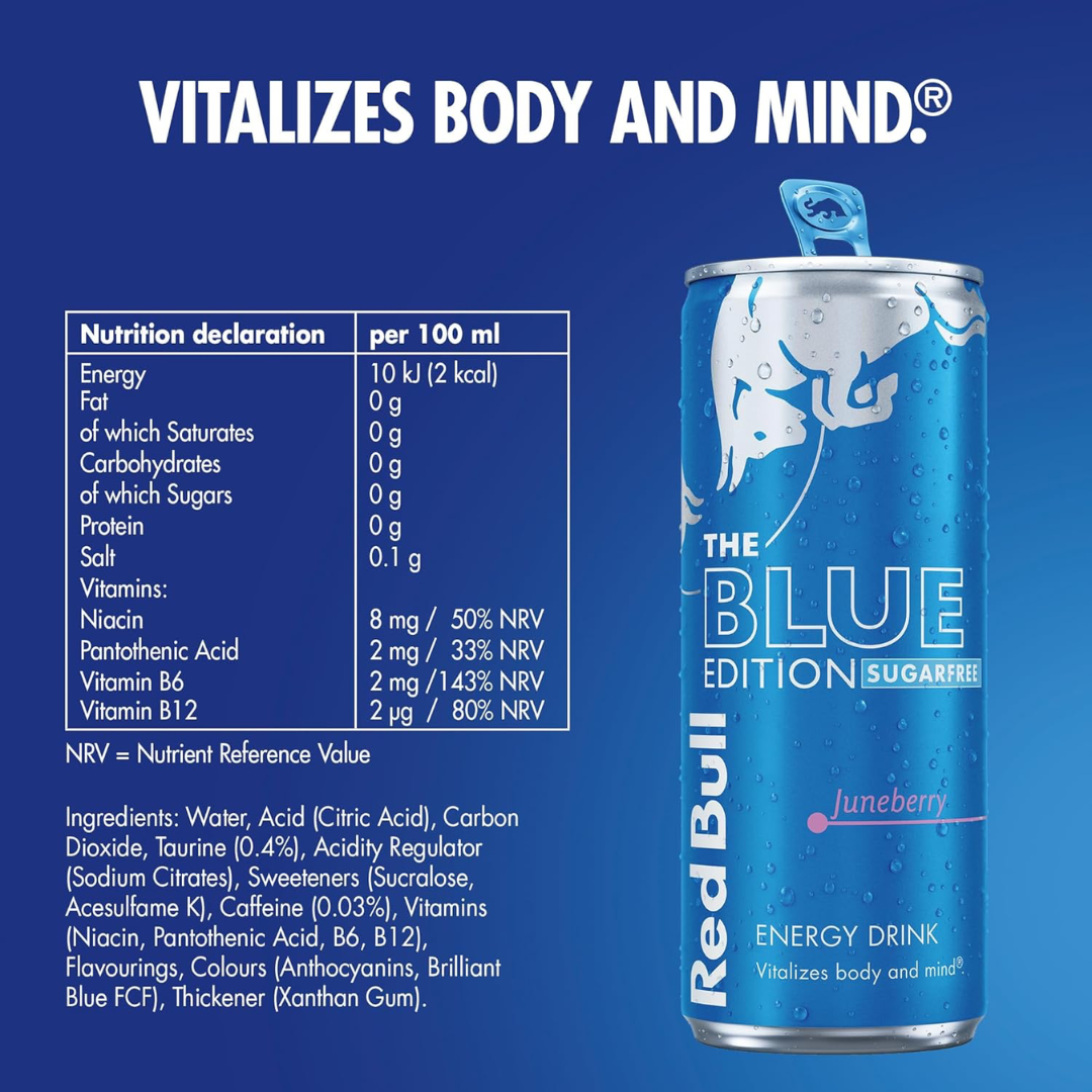 Red Bull Sugar Free 12x355ml Juneberry