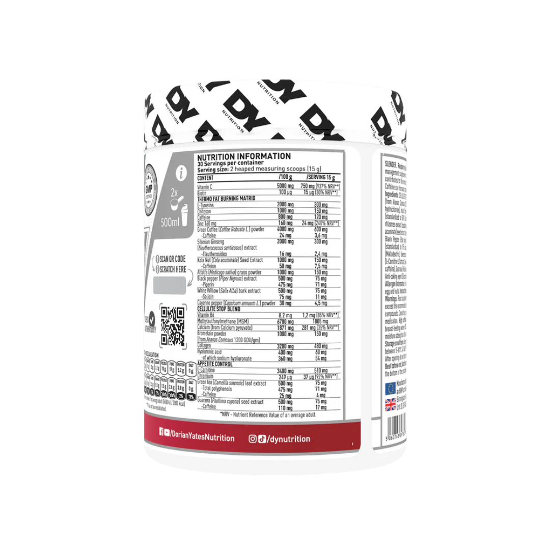 DY Nutrition Slender 450g Raspberry