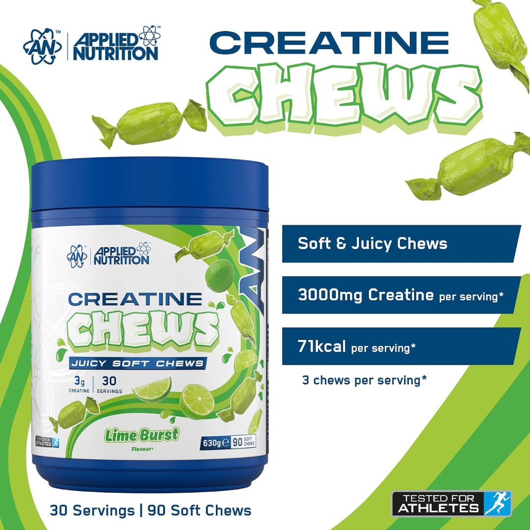 Applied Nutrition Creatine Chews 630g Lime Burst