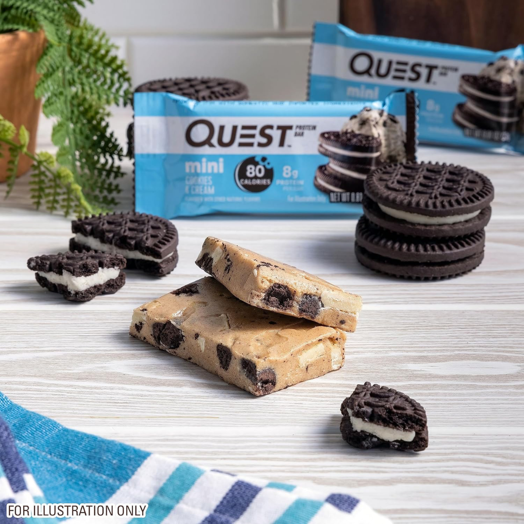 Quest Nutrition Mini Protein Bar 8x32g Cookies & Cream