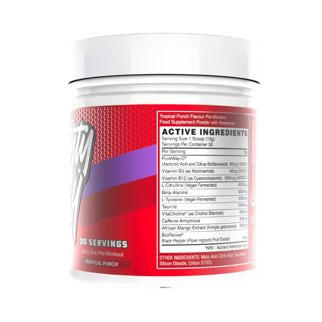 Naughty Boy Energy 390g Tropical Punch