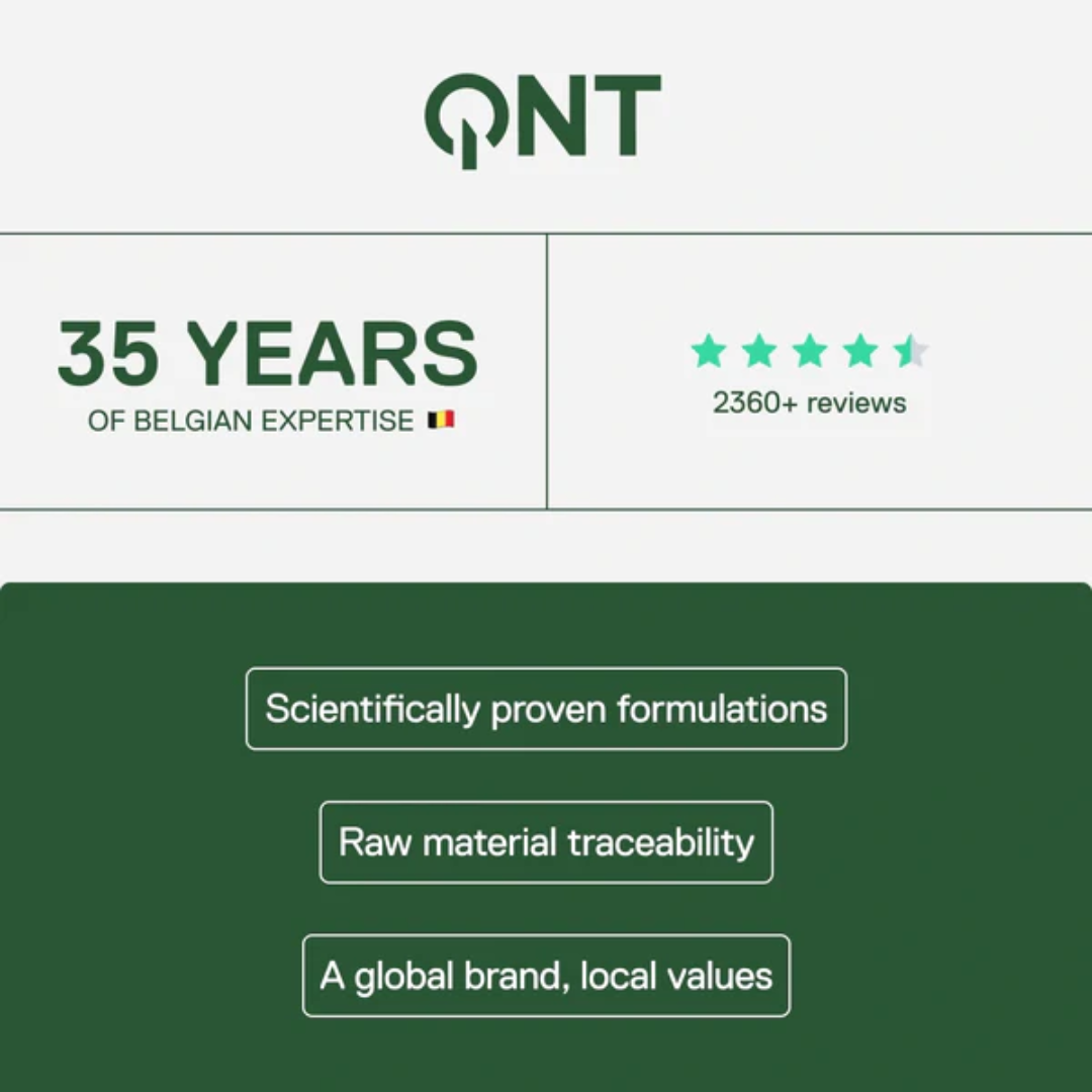 QNT Energy & Collagen Matcha 12x250ml Lemon Mint