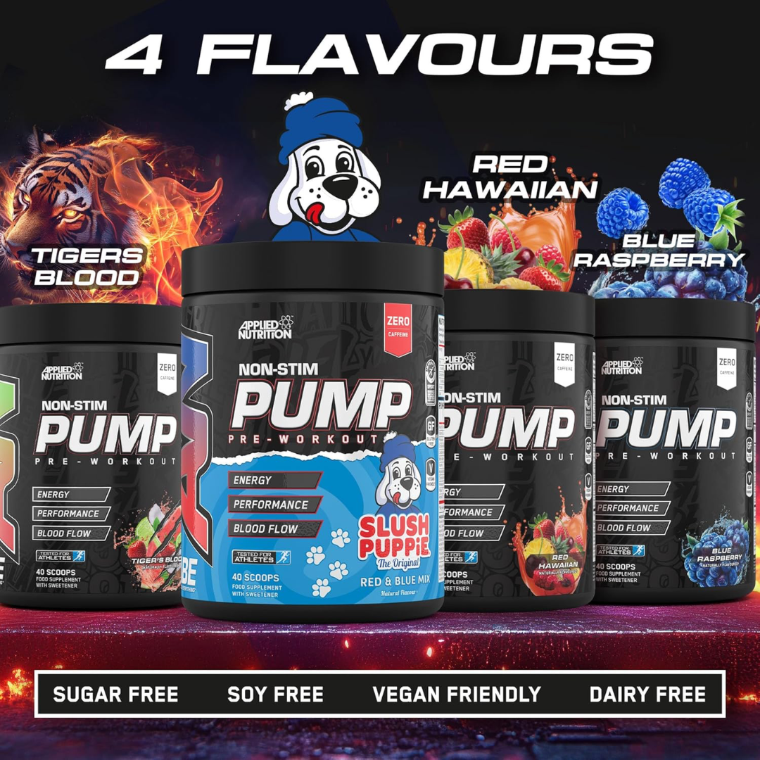 Applied Nutrition ABE (All Black Everything) PUMP Pre-Workout 500g Slush Puppie