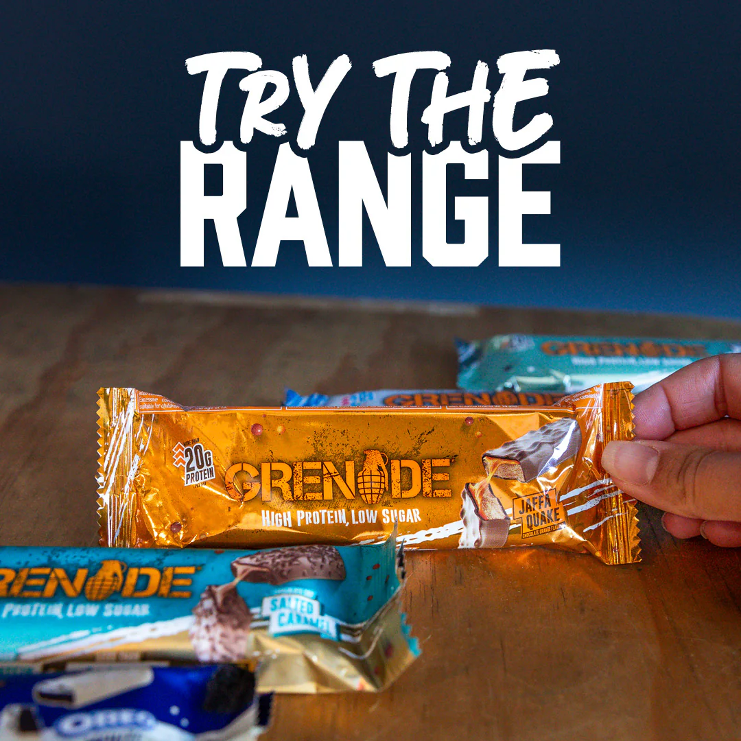 Grenade Protein Bar 12x60g - Jaffa Quake