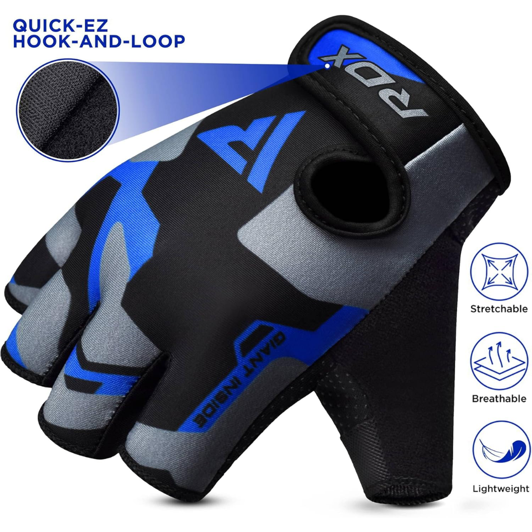 RDX Gym Gloves Sumblimation F6 2XL Blue