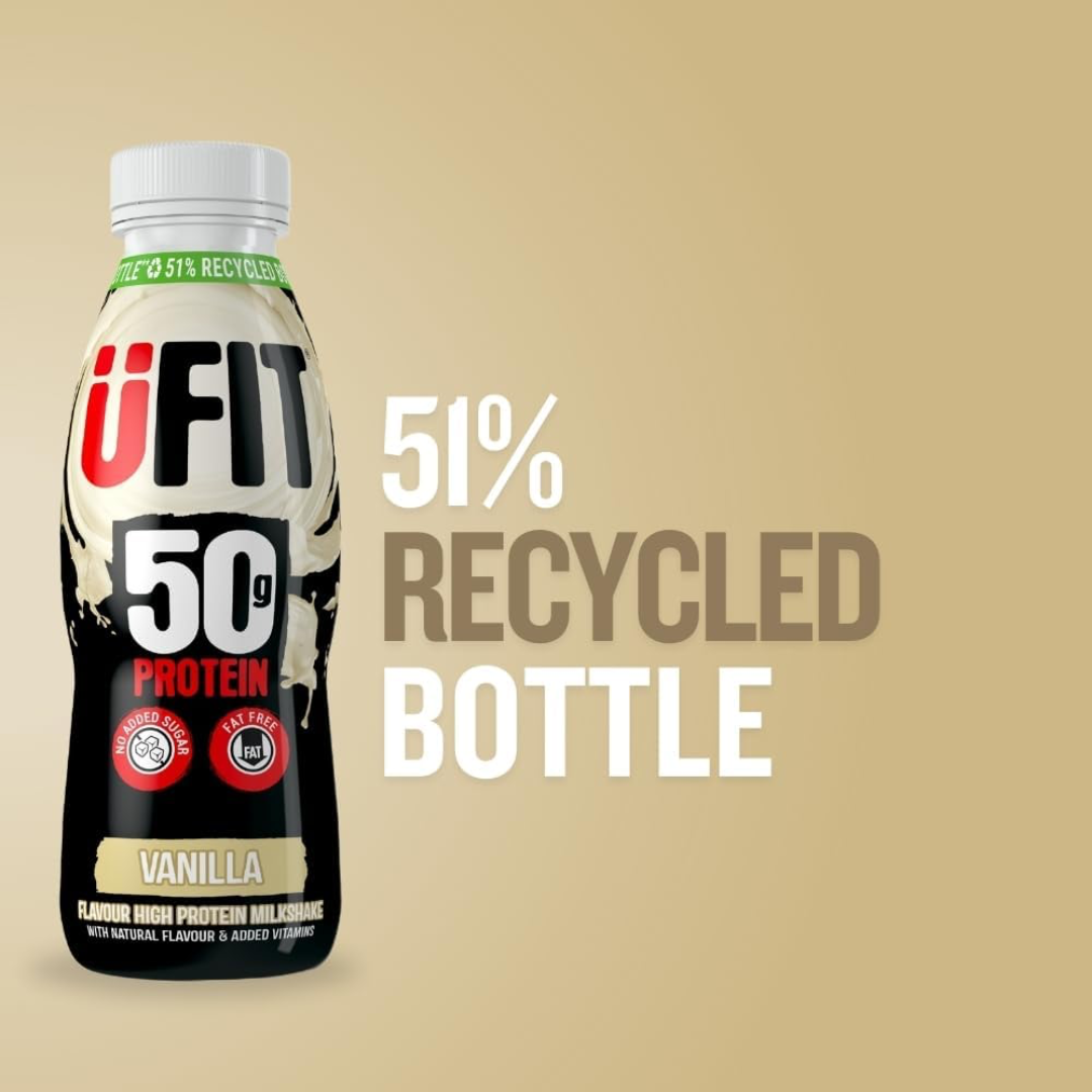 UFIT Protein RTD 8x500ml Vanilla