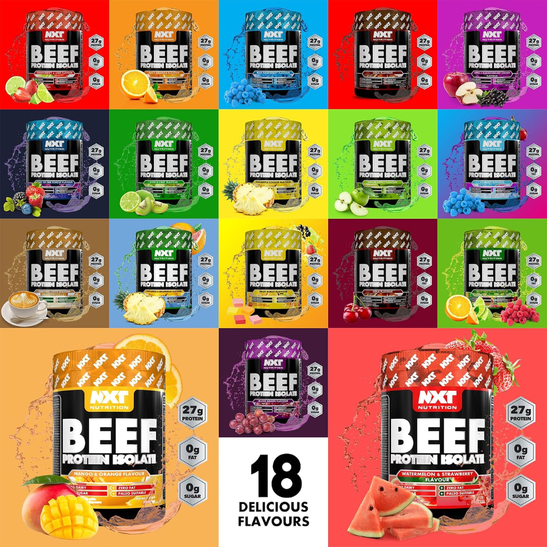 NXT Nutrition Beef Protein Isolate 540g Perfectly Peachy