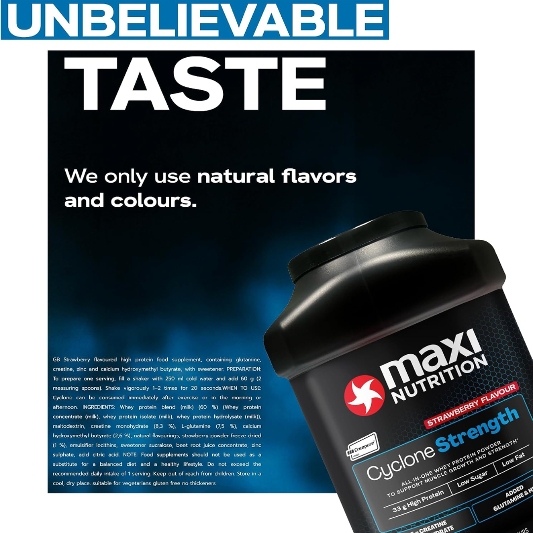 MaxiNutrition Cyclone Powder 1260g - Strawberry