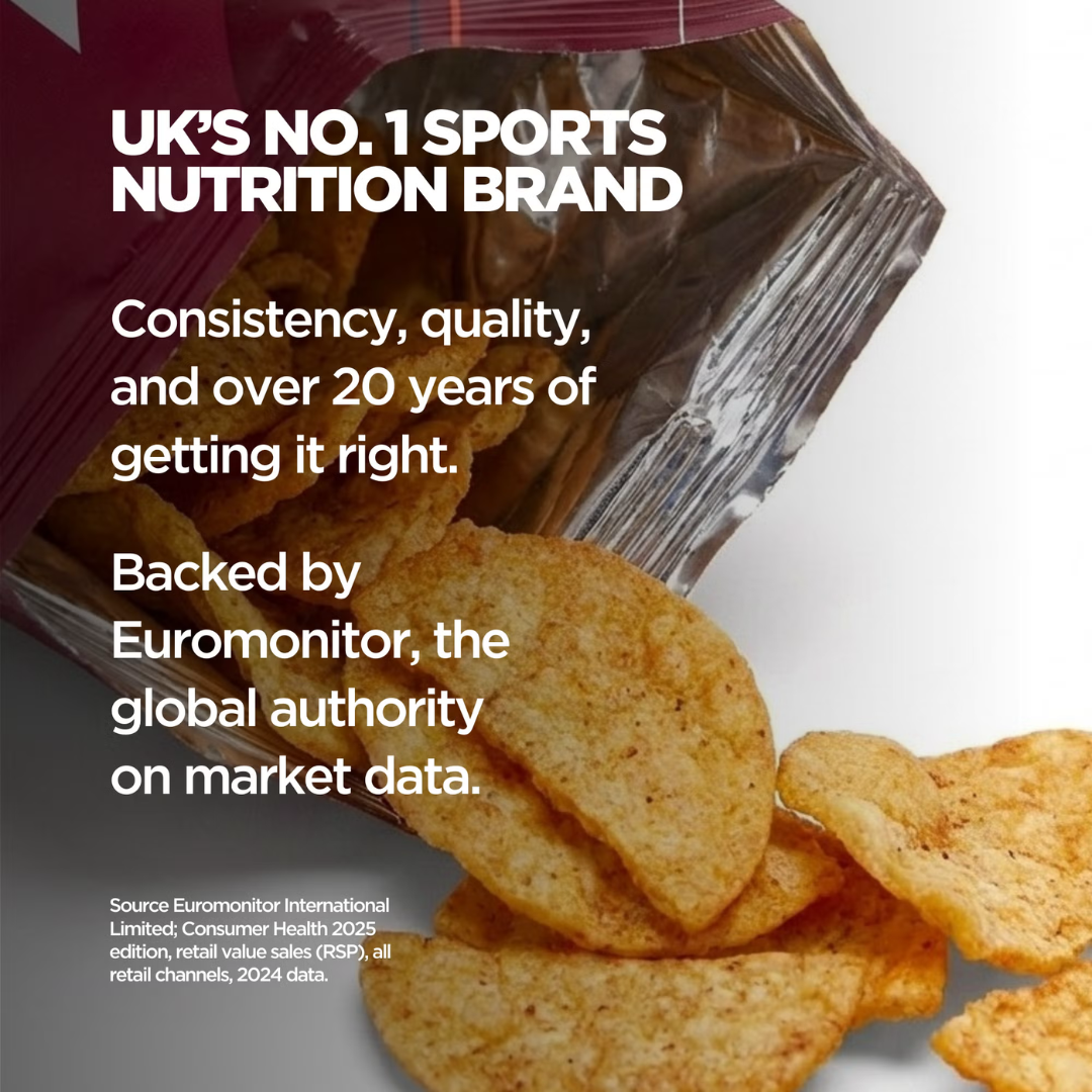 MyProtein Popped Protein Crisps 6x25g Barbeque