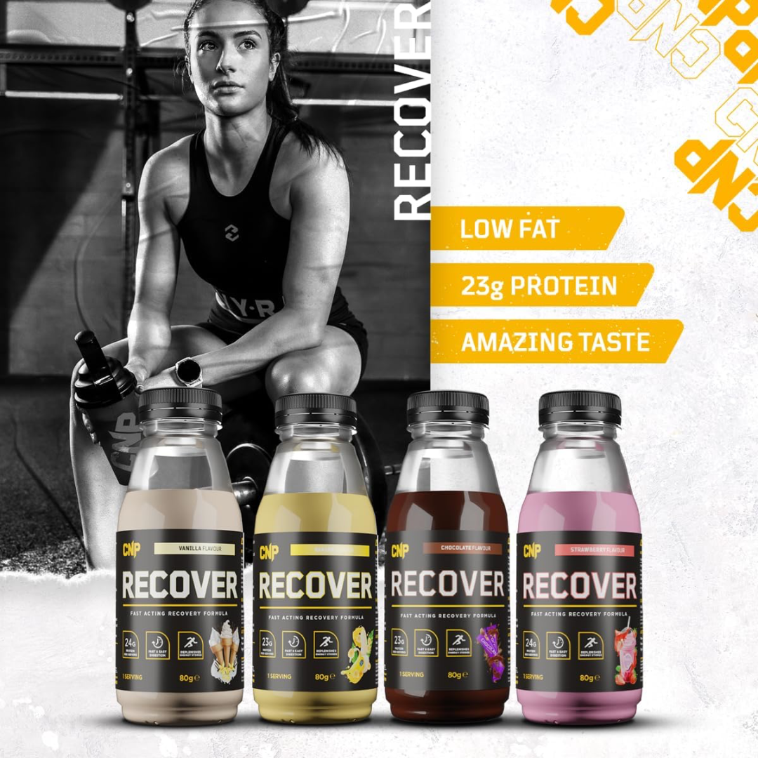 CNP Recover Shake and Take 24x80g Bottles Banana