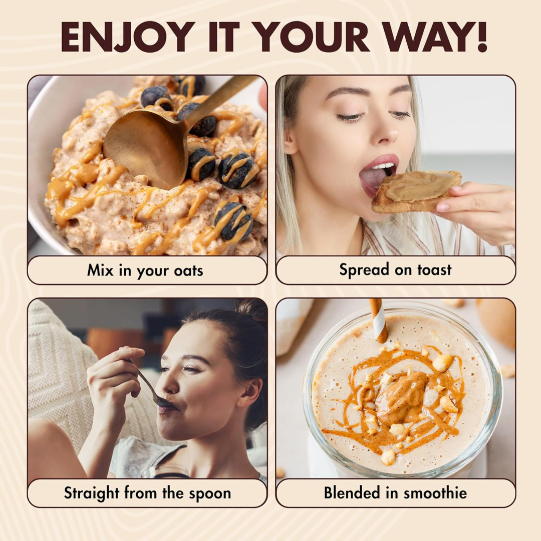 Kayow Nutrition No Added Sugar Protein Peanut Butter 350g Vanilla