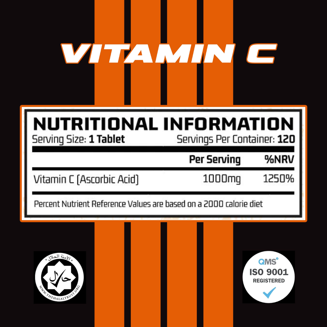 Chemical Warfare Vitamin C 120 Tabs
