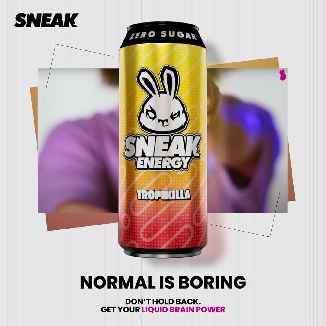 SNEAK Energy 12x500ml Tropikilla
