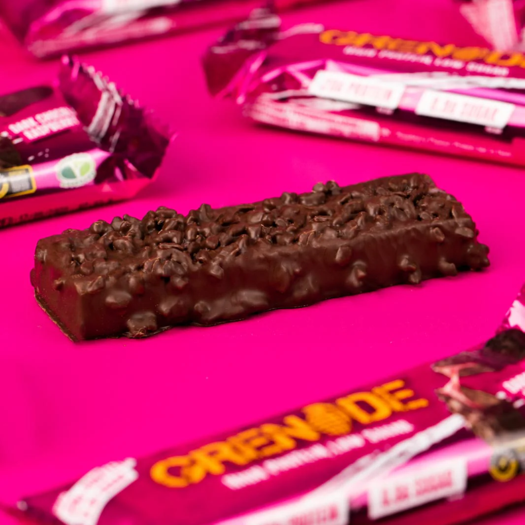 Grenade Protein Bar 12x60g - Dark Chocolate Raspberry