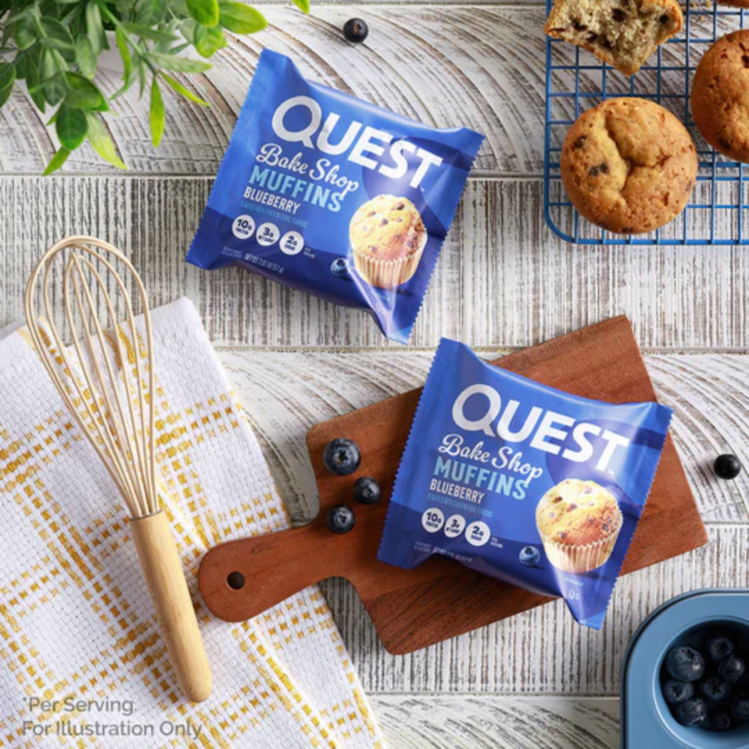 Quest Nutrition Bakeshop Muffin 8x57g Blueberry