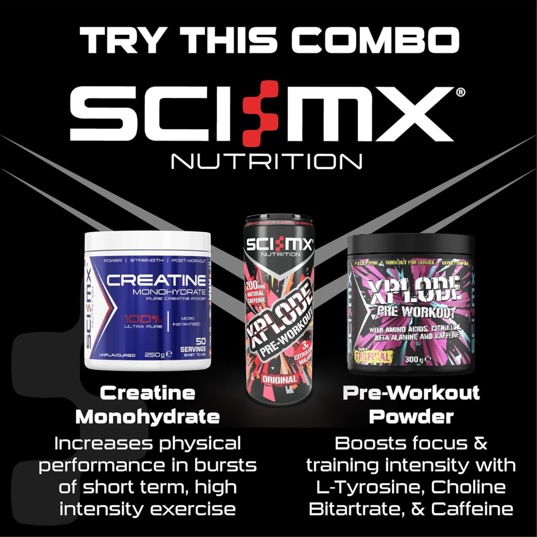 SCI-MX X-PLODE Pre-Workout Energy Drink 12x330ml Original