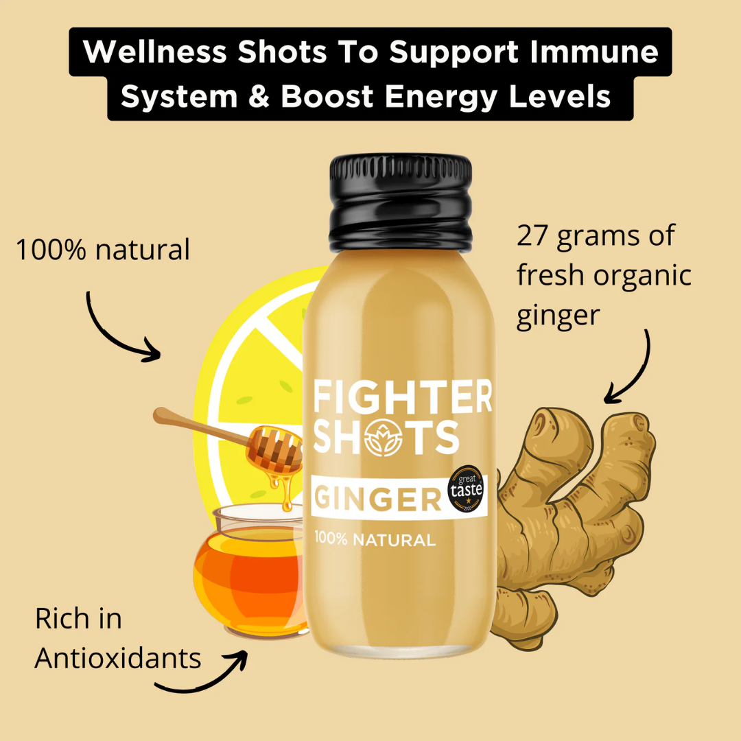 Fighter Shots 12x60ml Ginger