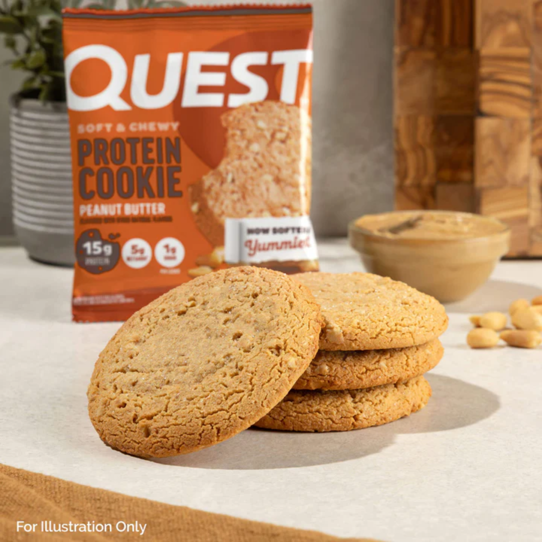 Quest Nutrition Cookie 12x59g Peanut Butter
