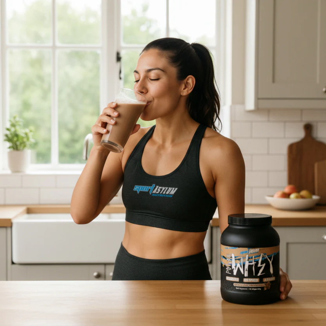 Sport Asylum Psycho Whey 908g Banana Milkshake