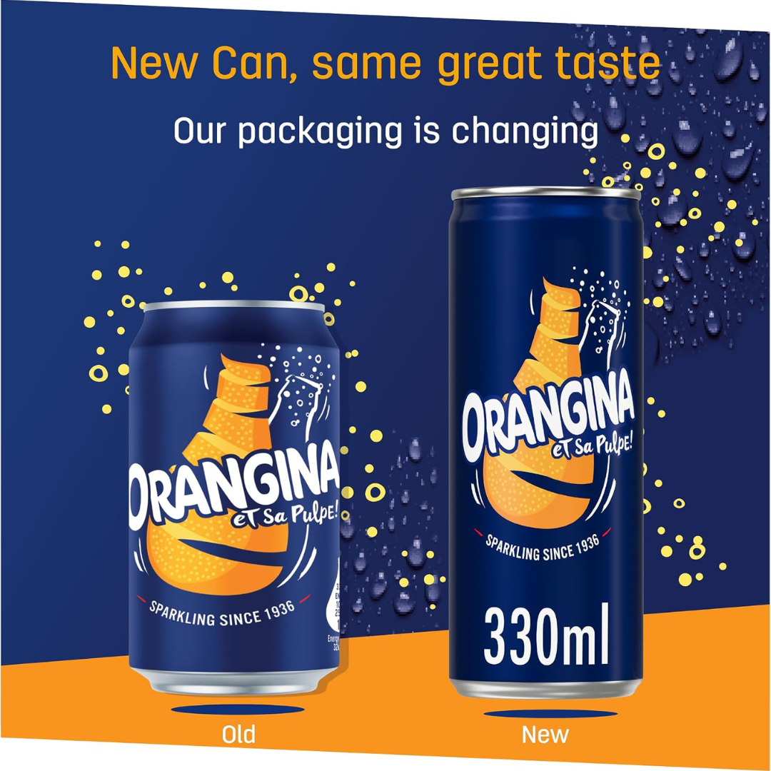 Orangina 24x330ml Orange