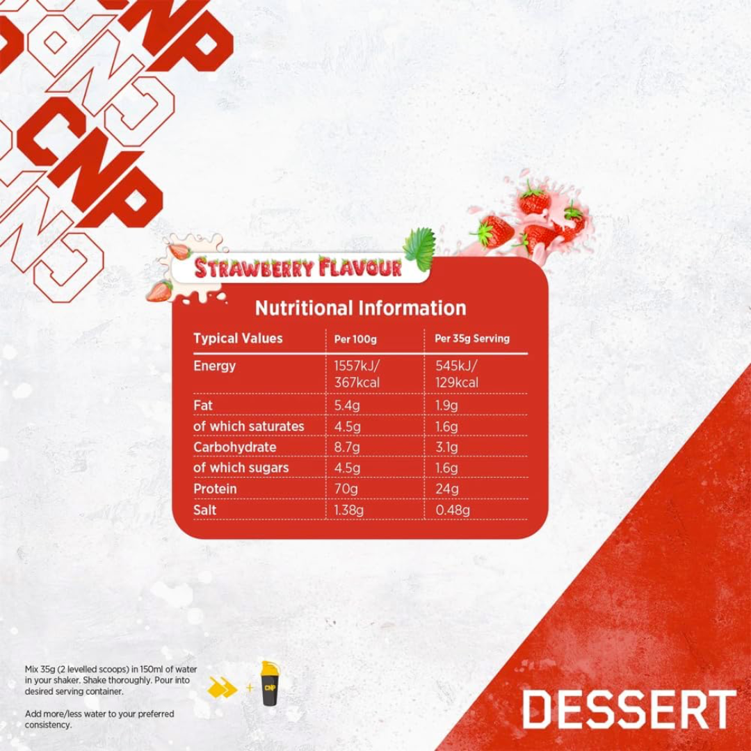 CNP Dessert 350g Strawberry