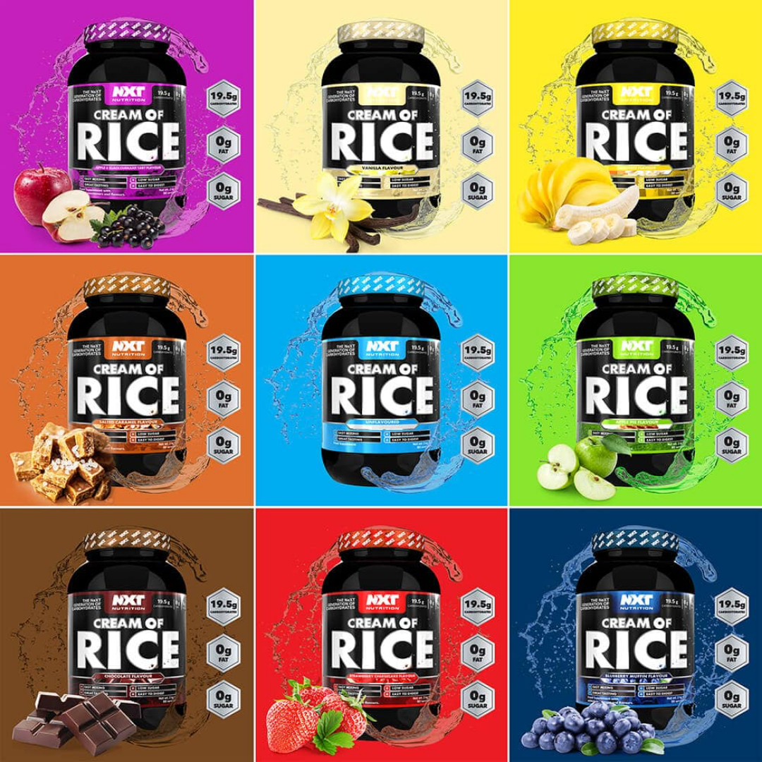 NXT Nutrition Cream of Rice 2kg Banoffee