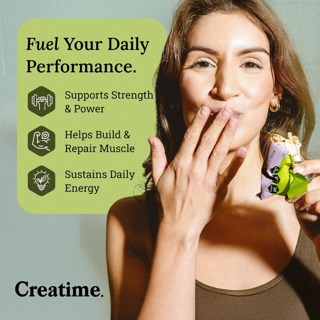 Creatime Creatine Protein Bar 12x50g Creamy Raspberry