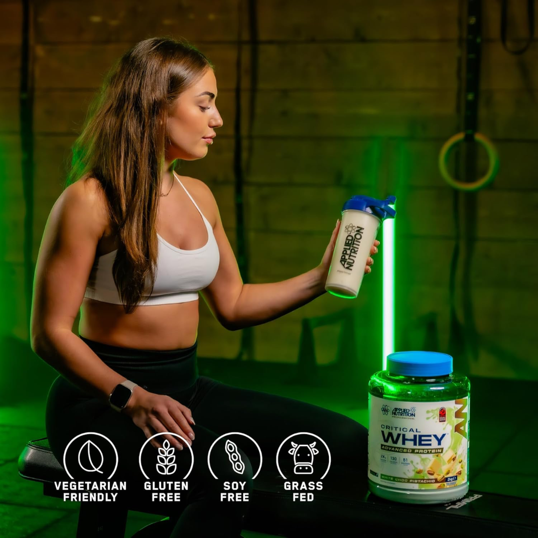 Applied Nutrition Critical Whey 2kg Chiquita Banana Strawberry Smoothie