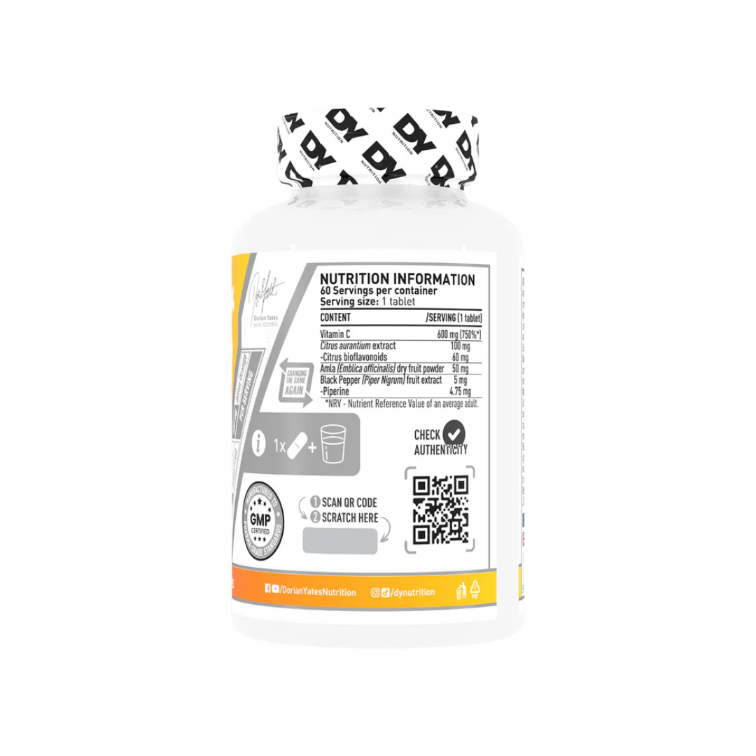 DY Nutrition Vitamin C Plus 60 Tabs